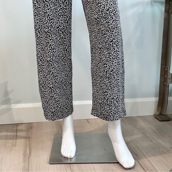 Rouje Wanda Jumpsuit In Black & White Micro Floral - Picture 13 of 15